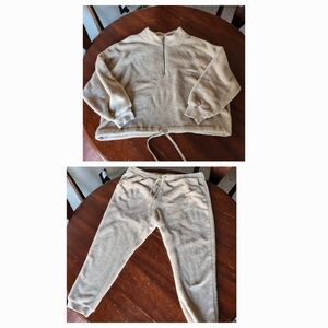 Old Navy Fuzzy Sweat Set